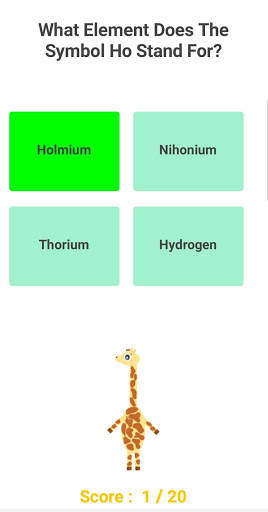 Periodic Table Game screenshot 3