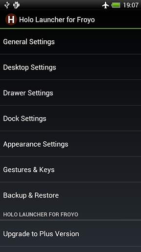 Holo Launcher for Froyo screenshot 3