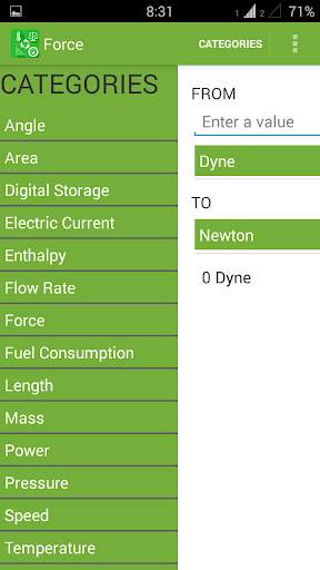 Unit converter Civil screenshot 3