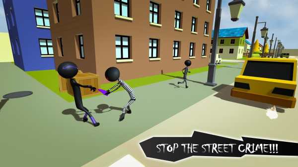 Stickman Crime City Escape स्क्रीनशॉट 4