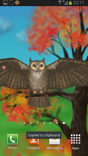 Owl of a Season Wallpaper Lite screenshot 4