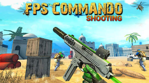 FPS Commando Shooting: Action adventure Games 2021 screenshot 1