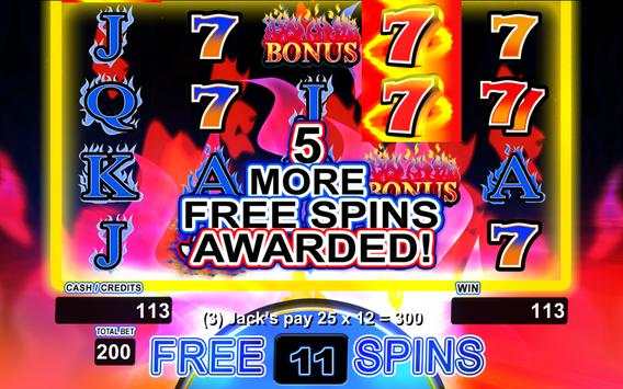 Fire Seven's Slot Machine FREE screenshot 4