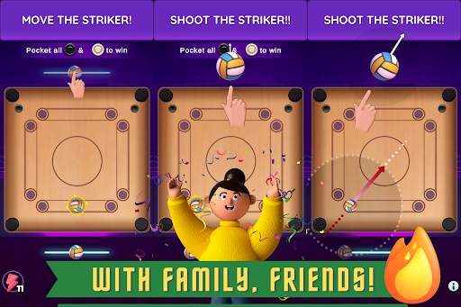 Carrom City Pool Offline screenshot 5