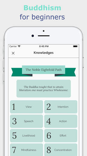 Buddha Wisdom - Buddhism，Meditation，Breathing App screenshot 1