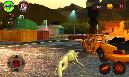 Simulator Anjing Serigala screenshot 1