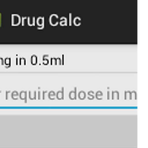 Simple Drug Dosage Calculator 1.0