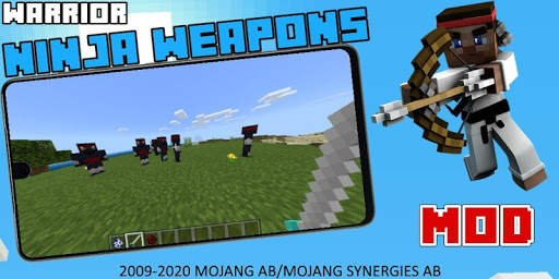 Ninja Swords Mod [Ninja Mobs] скриншот 1