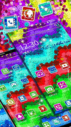 Colorful sequin theme screenshot 3