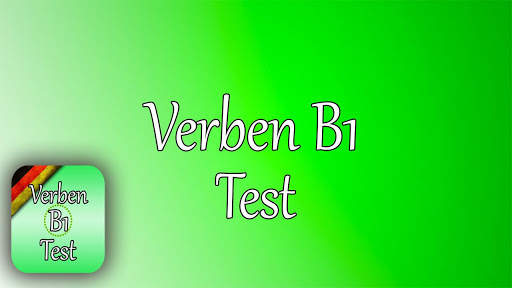 Verben B1 Test screenshot 1
