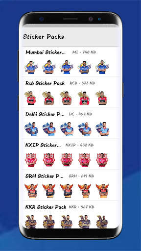 IPL 2020 Stickers for Whatsapp -WAStickerApps 2020 screenshot 2