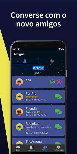 AmongFriends - Chat de Amigos para Among Us screenshot 4