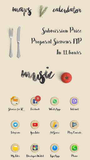 Pizza for Total Launcher screenshot 2