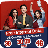 Free MB Data - Daily 25 GB Free Data 3g 4g Prank icon
