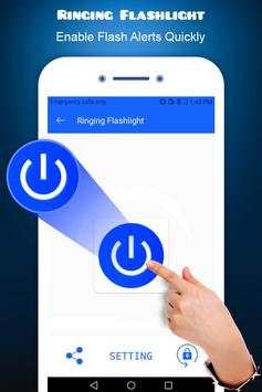 Ringing Flashlight screenshot 3