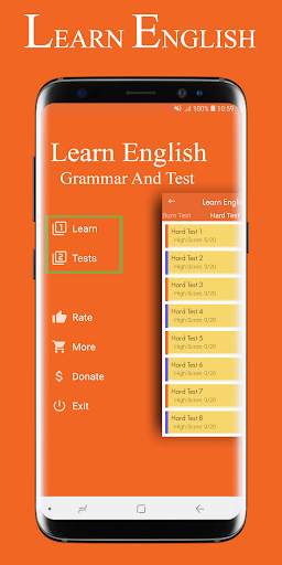 English Grammar Test 2022 скриншот 1