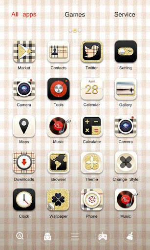Fashion GO Launcher Theme screenshot 4