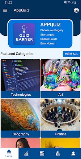 Quiz Earner : Play & Win Unlimited Money Everyday screenshot 1