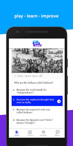 My Daily Input: Knowledge 2 Go screenshot 5