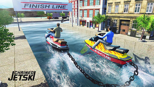 Chained Boat Driving Simulator 2018 screenshot 4