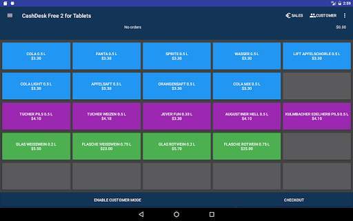 Cash Desk 2.0 for tablets screenshot 6