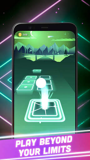 Hop Tiles 3D: Hit music game screenshot 2