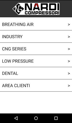 Nardi Compressors App screenshot 1