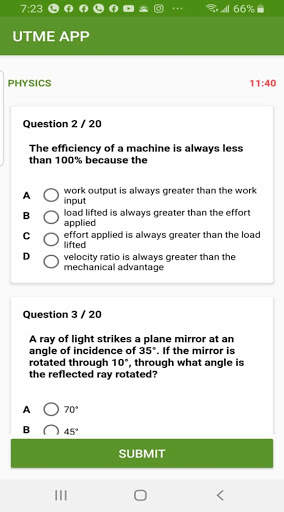 UTME 2021 FaceYourBook (Past Questions App) screenshot 6