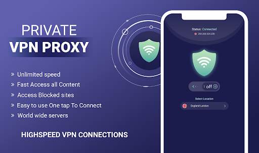 International VPN, Free & unlimited VPN Proxy screenshot 1