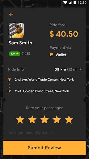 Qcabs Driver - Template screenshot 5