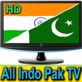 Indo Pak Live TV Channels Free icon