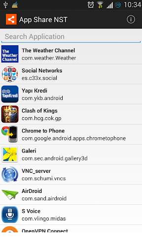 App Share NST screenshot 1