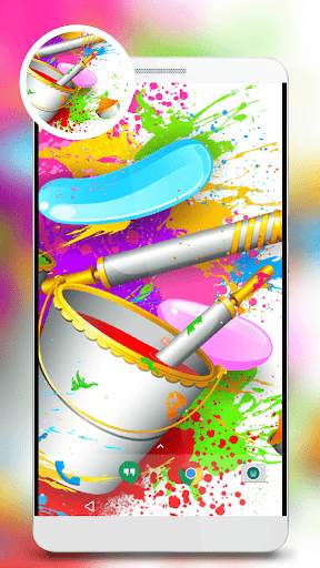 Colors in water - Holi Live wallpaper screenshot 8