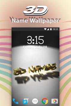 3D My Name Live Wallpaper screenshot 1