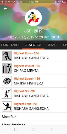 SuperScore | Online Cricket Score | Tournament screenshot 5