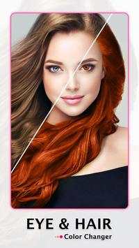 Hair & Eye Color Changer : Photo Editor 5 تصوير الشاشة