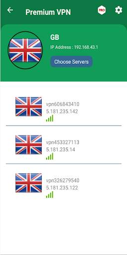 Premium VPN screenshot 2