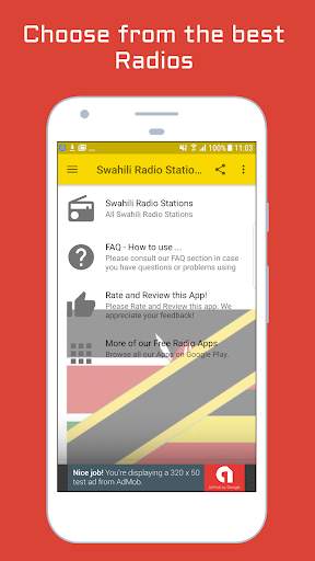 Swahili Radio Stations screenshot 1