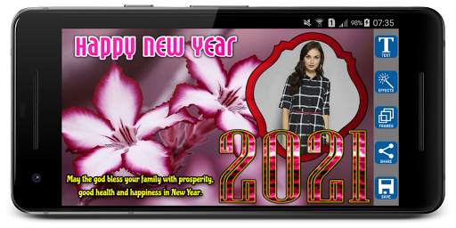 2021 Newyear Photo Frames screenshot 7