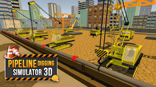City Pipeline Dig In Simulator: 3D Construction screenshot 5