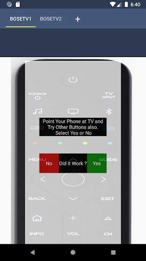 Bose TV Remote screenshot 3