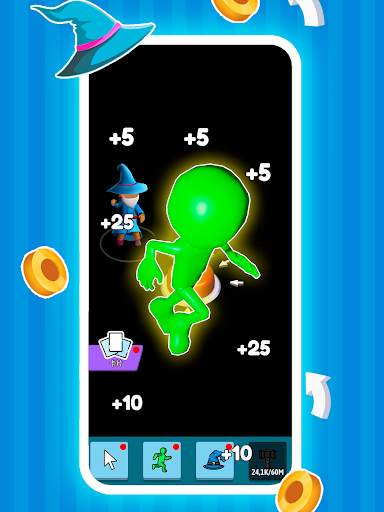 Green button: Press the Button screenshot 8