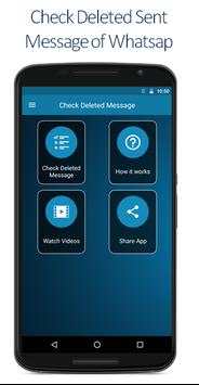 Check Deleted Messages For Whatsp screenshot 2
