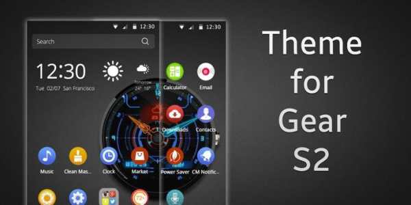 Theme for Samsung Gear 2 screenshot 1