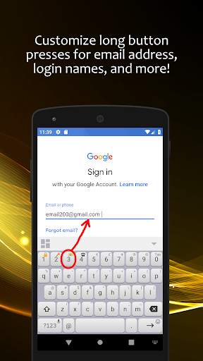 CustomKey Keyboard screenshot 3
