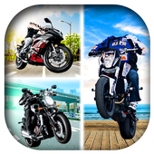 Men Racing Bike Rider Photo Suit أيقونة
