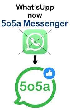 5o5a - (What'sUpp) Chat & Free Call MESSENGER screenshot 1