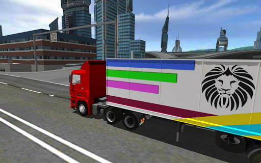 Euro Truck Driving Sim 2018 3D screenshot 2