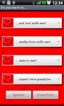 Do you want to...? screenshot 1