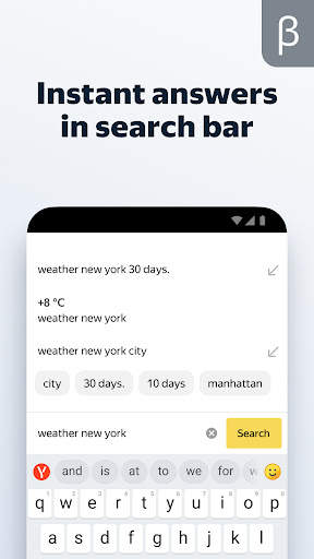 Yandex Browser (beta) screenshot 4